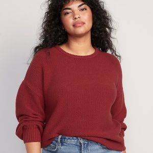 Textured Knit Sweater